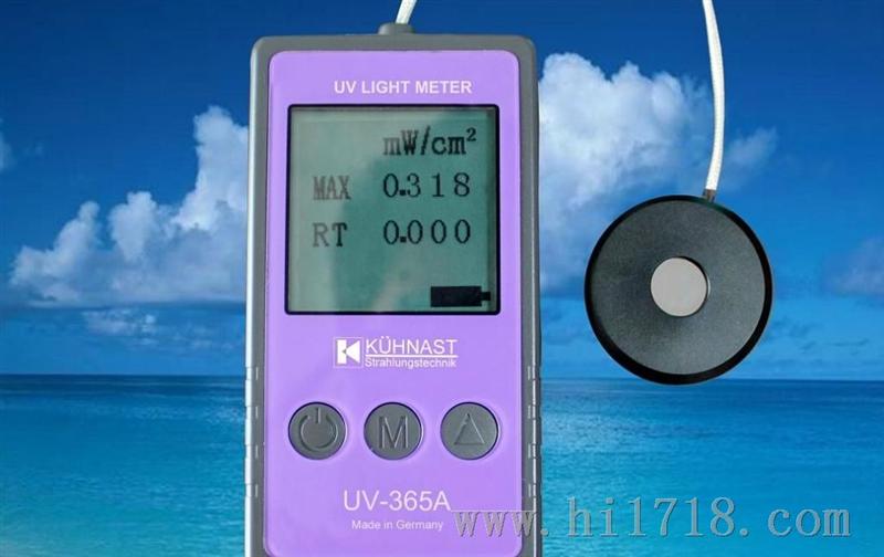 进口UV强度计KUHNAST UV-LIGHT METER UV-365A