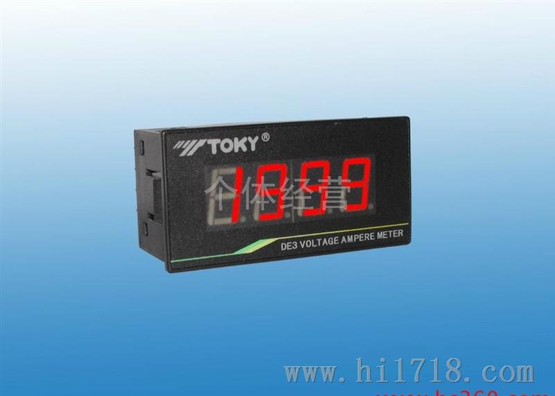 DE3A-DV 3位半数显直流电压表|东崎TOKY