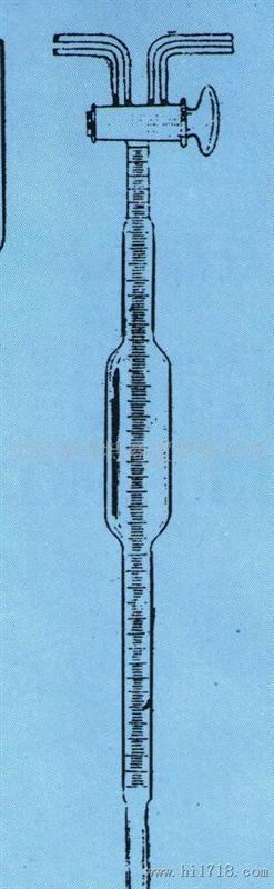 玻璃仪器氧气分析器量管和吸收瓶