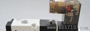 亚德客3V110-06电磁阀带灯端子式；3V120-06亚德客电磁阀二位三通