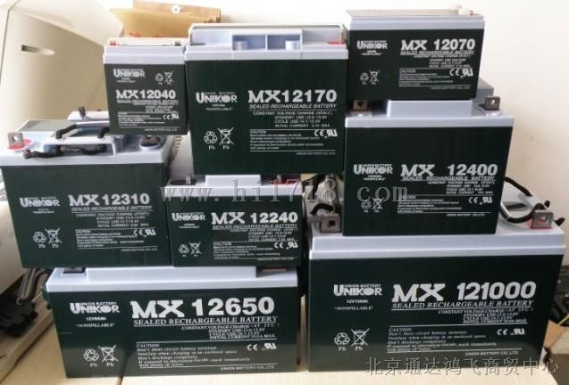 UNIKOR电池代理商，联合蓄电池MX价格