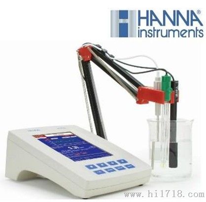 意大利 哈纳 HANNA  HI4521彩屏高双通道实验室多参数水质分析测定仪