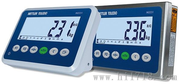 梅特勒托利多IND231和IND236仪表