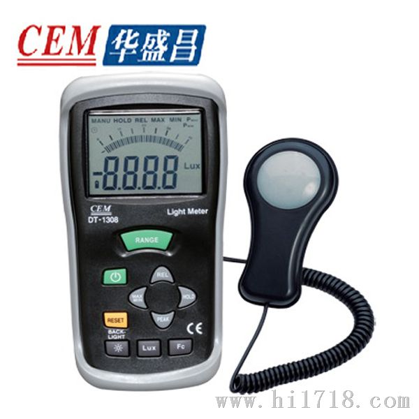 CEM华盛昌DT-1308照度计
