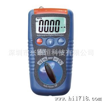CEM华盛昌 DT-118 新型 全保护 自动量程 数字万用表