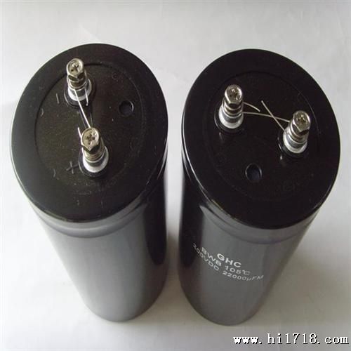 铝电解电容器 350V33000F螺栓型配卡环
