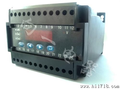 XYB-3V三相电压变送器 隔离模拟信号输出 电量变送器