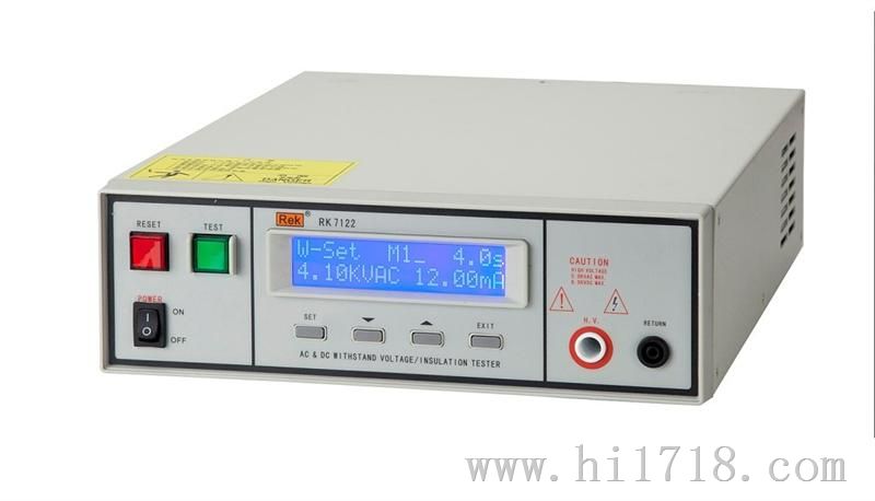 AC 0~5k V,DC0~6k V 交直流耐电压/绝缘测试仪