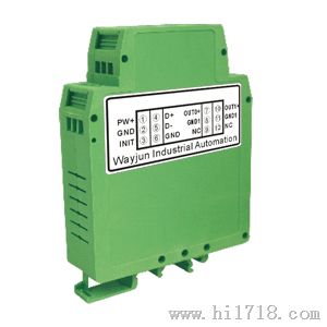 0-5V转0-5KHz，电压/电流转频率信号隔离变送器