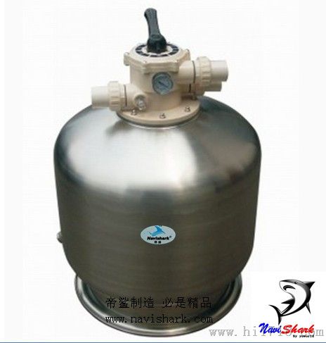 广州帝鲨生产不锈钢过滤器、不锈钢泳池设备