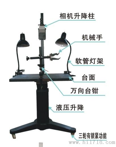 上海大栩祥ZWT-I多功能痕迹物证照相载物台