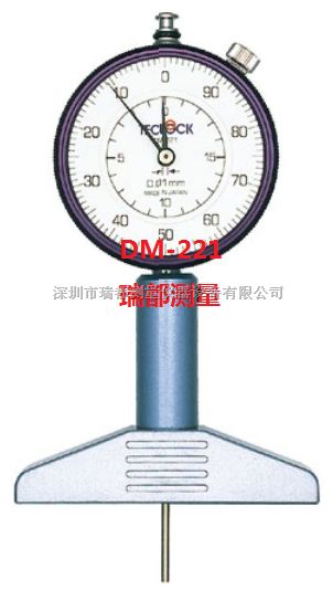 DM-221得乐深度尺柱形测定子  DM-221湖南代理批发