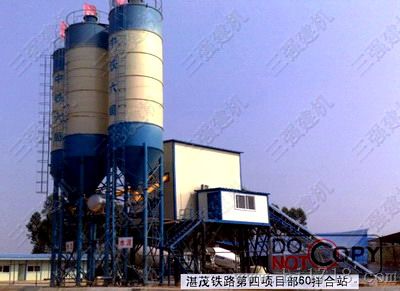 牡丹江市HZS60商砼搅拌站设备机械设备