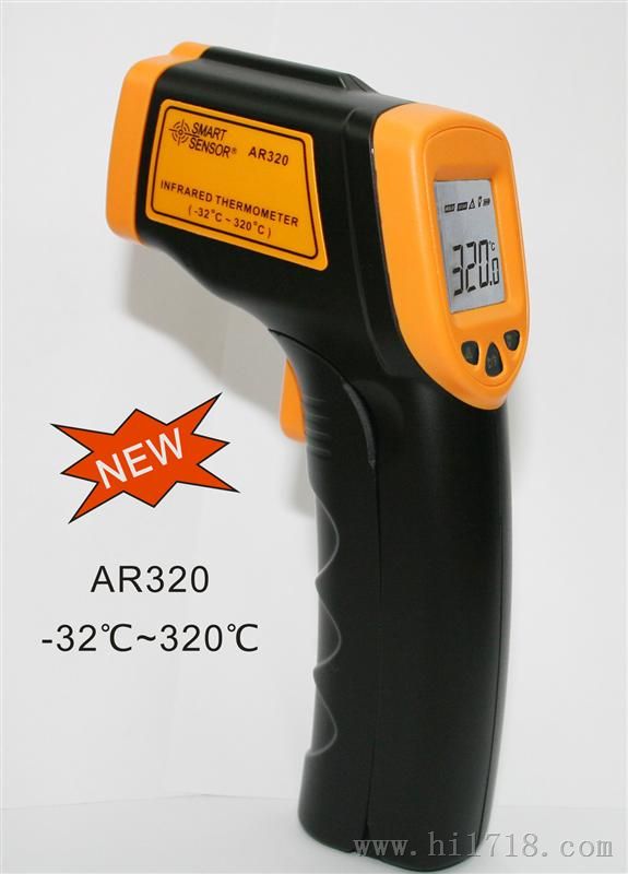 迷你红外测温仪 AR320 红外点温 AR-320 温度表