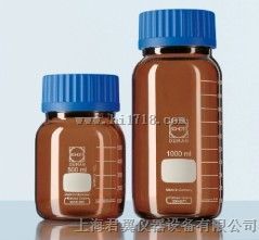 Duran GLS80避光棕色玻璃瓶广口试剂瓶