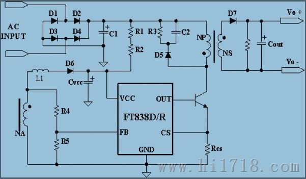 FT838D(5V1A\/5V2A)恒流恒压充电器芯片
