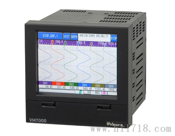 VM7000多功能触控式无纸记录器