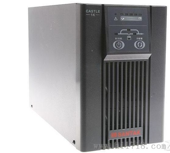 山特3KVA UPS电源C3KS 3000VA 12V-100AH蓄电池 8只 电池柜A8 延长时间