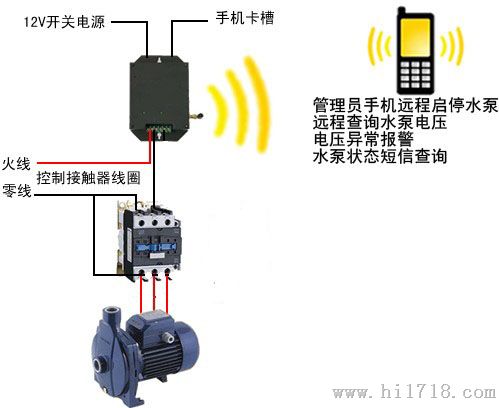 水泵远程无线控制器TD-SB