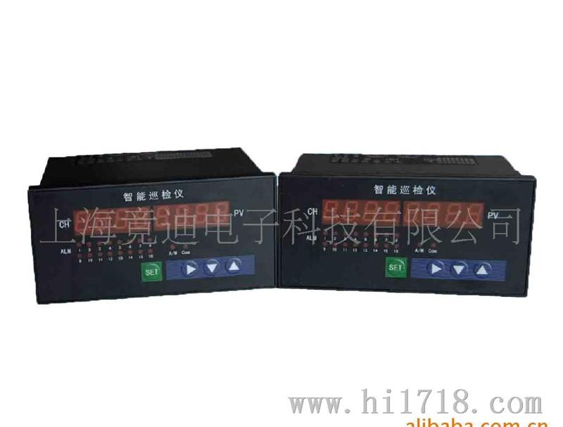 智能温度巡检仪/24路智能巡检控制仪【16路 RS485通讯 分别报警】