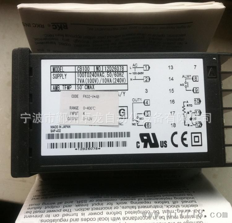 诚信现货供应 原装RKC温度控制器CB100 百 RKC温控器CB系列