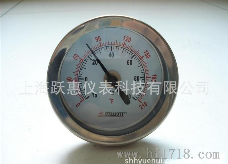 供应WSS-301不锈钢双金属温度计