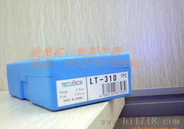 杠杆百分表LT-310日本得乐teclock现货测0-0.8mm读数0.01mm原装