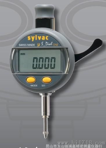 瑞士SYLVAC数显水IP67千分表905.0131电子千分表小高度规深度表