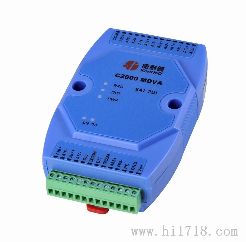 变送器0-5V信号采集器,电压传感器信号转485输入