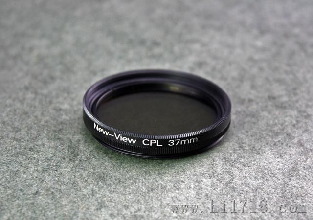 新境界圆偏振镜 37mm CPL滤光片 可用于行车记录仪 安投影仪上