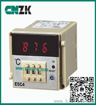 温控仪厂家 温控器K型0-399度E5C4