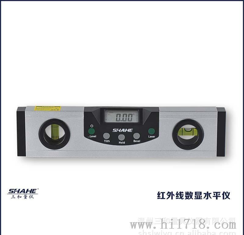 招代理上海思为 数显水平仪 0-150 十字激光水平尺水准仪