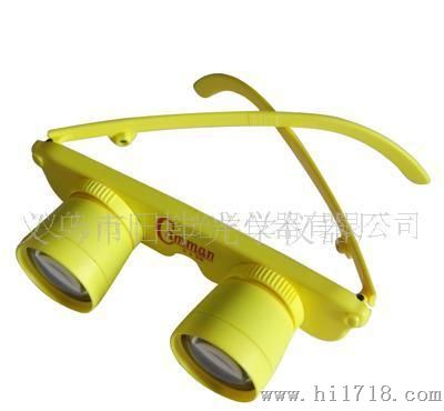 供应眼镜式望远镜 玩具放大镜