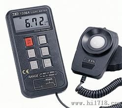 台湾泰仕T-1336A 数字式照度计 可测量0～20000 Lux/Fc