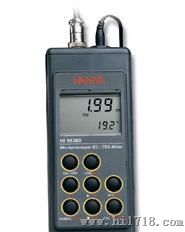 哈纳HI98360便携式电导率仪EC/TDS/NaCl/℃测量仪器