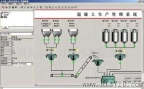混泥土生产自动控制系统，广西配料系统厂家