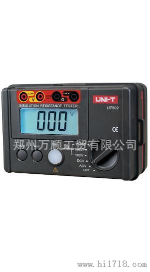 UNI-T优利德      缘电阻测试仪     UT502缘电阻测试仪