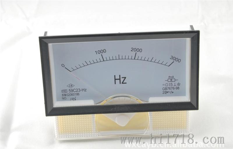 厂家直接供应59C23-Hz  1mA/3000Hz频率表(可根据客户要求定制）