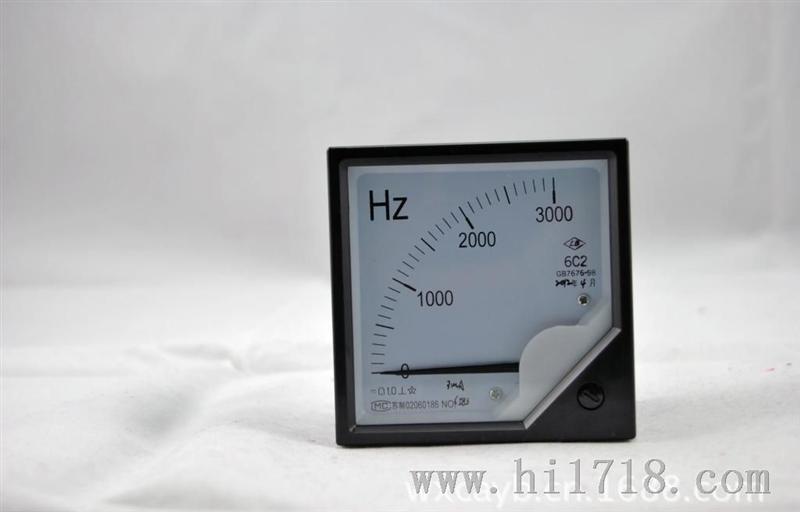 厂家直供6C2-Hz  3000Hz/10V频率表（可根据客户要求定制）