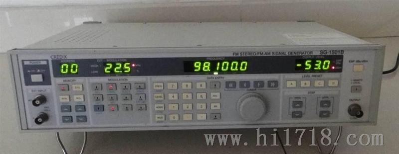 成色新二手原装韩国金进SG-1501B FM/AM150MHz立体声信号发生器
