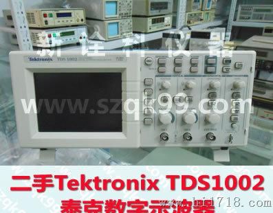 二手美国泰克tektronix TDS1002 数字示波器 60MHz带宽  示波器