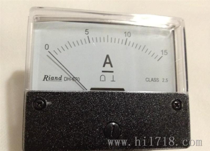 声波电流电压表670-DC15A
