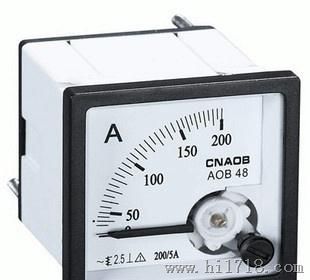 批发供应电流测量仪表 方形 指针式 交流电流表（48*48）