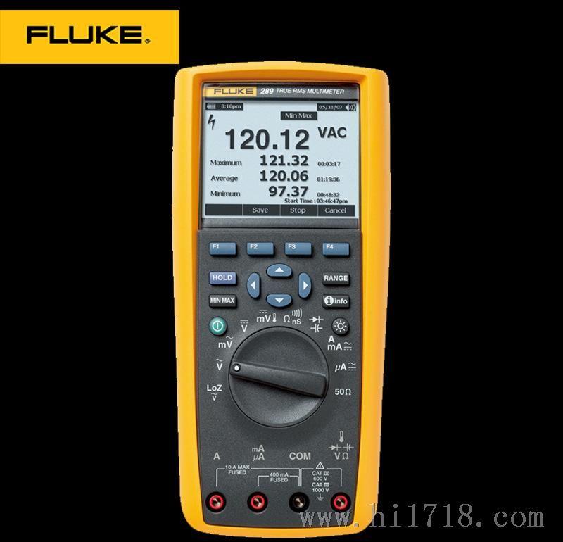 旗舰店!福禄克(FLUKE)F289C真值工业用记录万用表 表