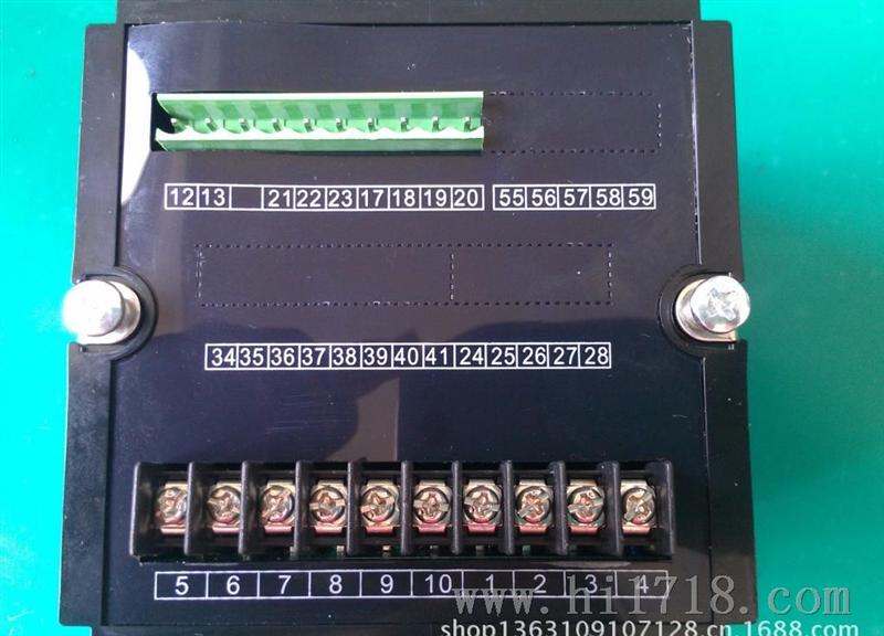 三相电流表MT500-I标配二路开关量输入数码管显示开孔91*91质量优