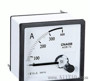 供应方形指针式交流电流表 电流测量仪表（72*72） 仪表