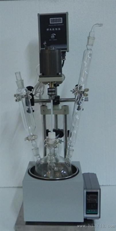 【】F-1L玻璃反应釜，1升玻璃反应釜