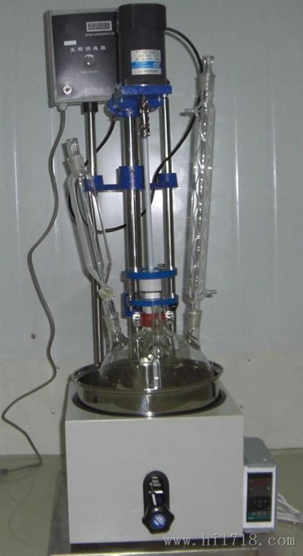 【供应】优质单层F-2L玻璃反应釜，2升单层反应釜
