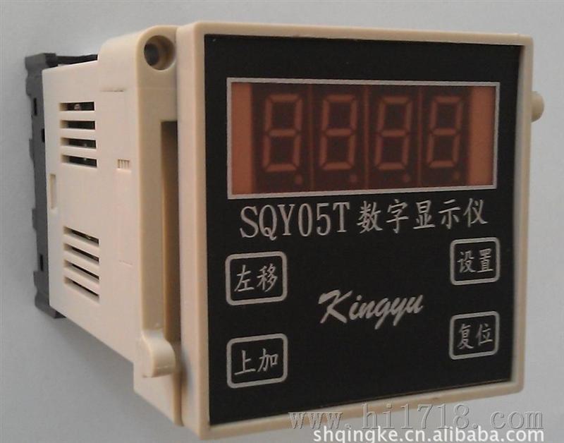 专业生产转速数字显示仪(型号:sqy05t,品牌:kingyu)_记录/显示仪表