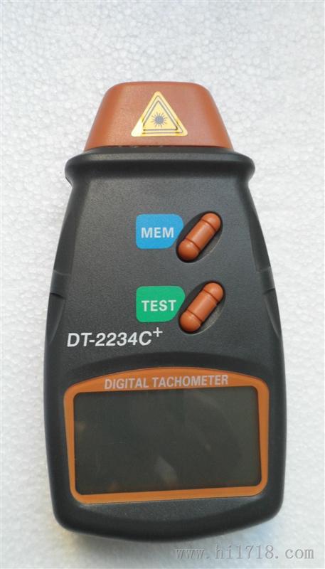 非接触测速仪 光电数字转速表 电机转速表 DT2234C+